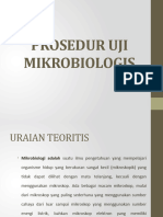 Prosedur Uji Mikrobiologis