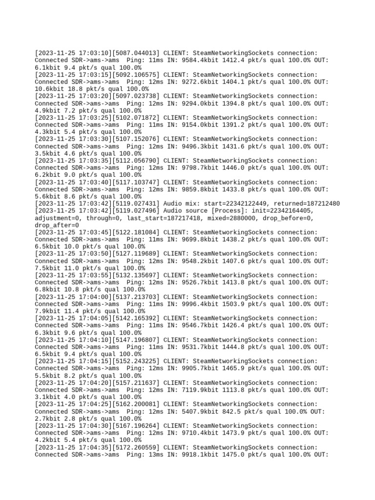 Streaming Log PDF Protocols Network Protocols