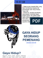 Gaya Hidup Seorang Pemenang