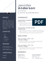 Minimalist CV Resume