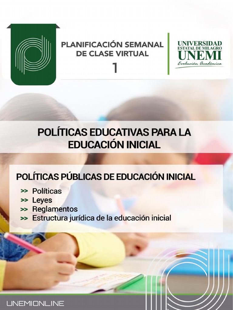 Políticas Educativas en Ecuador | PDF | Educación de la primera ...