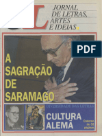 Jornal de Letras Etc., N.º 732, Out-Nov 1998 (Pp. Saramago)
