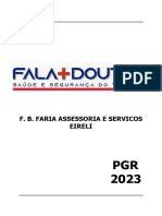 PGR - F. B. Faria Assessoria e Servicos Eireli
