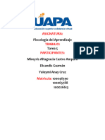 Tarea 5 de Piscología Del Aprendizaje