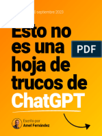 Esto No Es Una Hoja de Trucos De: Chatgpt