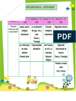 Planificador 5° - Sem 1 - Eda 8