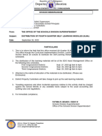 DIVISION MEMORANDUM DISTRIBUTION of SLMs From CO Batch 29