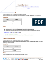 Recursive Array Sum - Problem - Description