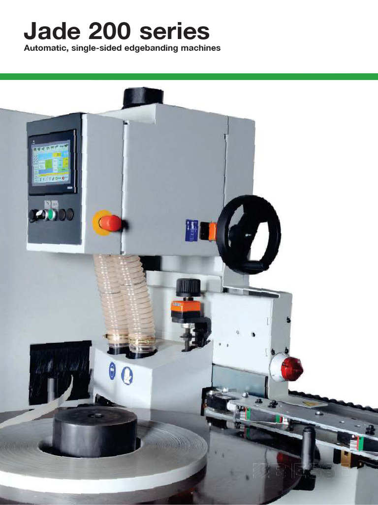 Jade 200 Series Edgebanding Machines | PDF | Secondary Sector Of The  Economy | Manufactured Goods