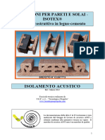 ISOTEX Fascicolo Tecnico Isolamento Acustico