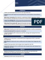 Calendario Academico 2023