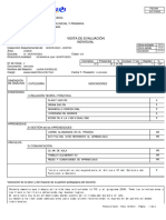 Visita de Evaluación: Individual