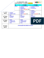 Cronograma Avaliativo 4º Período