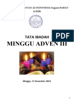 Taib Advent 3 - 17 Des