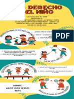 13 WALDO GRADOS Infografía Actividades para El Día Del Niño Ilustrada Cyan Amarillo Rojo