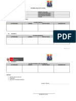 Informe Anual de Tutoría 2023