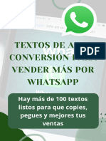 Ebook Textos de Alta Conversión para Vender Más Por Whatsapp