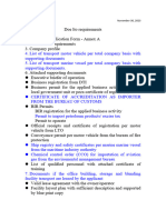 Doe Lto Requirements