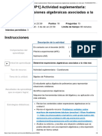 (ACDB1-35%) (SUP1) Actividad Suplementaria - Determine Expresiones Algebraicas Asociadas A La Vida Real. - FUNDAMENTOS MATEMATICOS