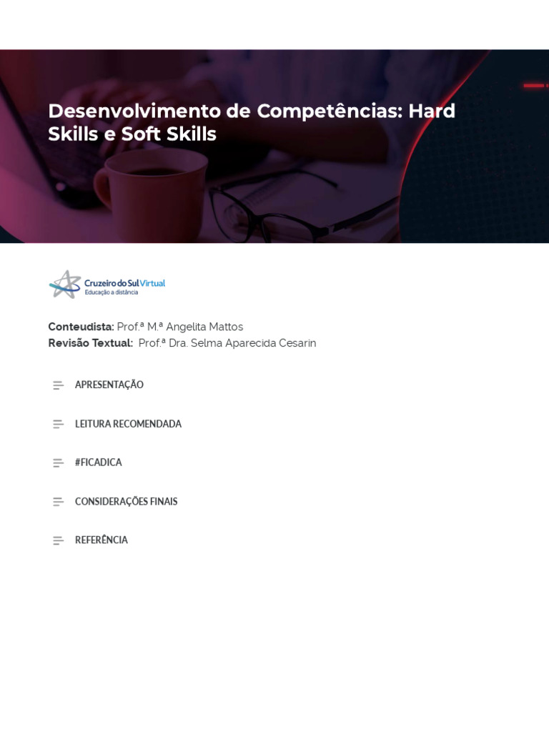 Desenvolvimento de Hard e Soft Skills | PDF