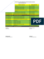 Jadwal PJJ Kelas 3 Pjok