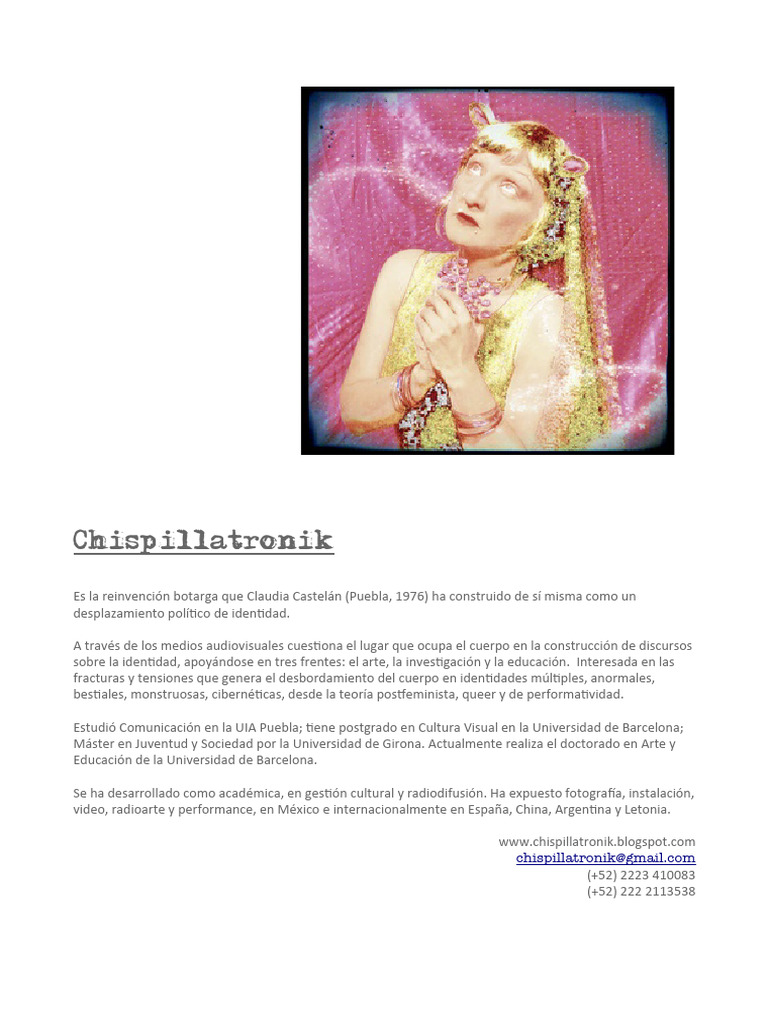 Obra Castelan | PDF | Arte de performance | Barcelona