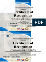 First Quarter - Certificate Template