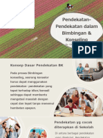 Pendekata-Pendekatan Dalam Konseling