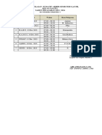 JADWAL PSAS I - 2023 Sedjati