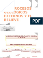 PROCESOS GEOLÓGICOS EXTERNOS