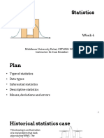 Lecture PDF of Statistics