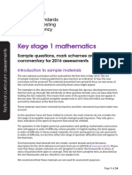 2014 KS1 Mathematics Sample Materials