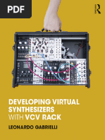 Developing Virtual Synthesizers With VCV R - Leonardo Gabrielli