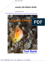 Organic Chemistry 4th Edition Smith Test Bank