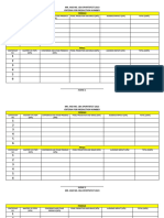 Score Sheet For The Judges