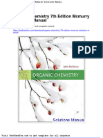 Organic Chemistry 7th Edition Mcmurry Solutions Manual