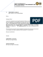 DSF Invitation Letter