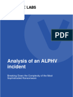 Analysis of An Alphv Incident