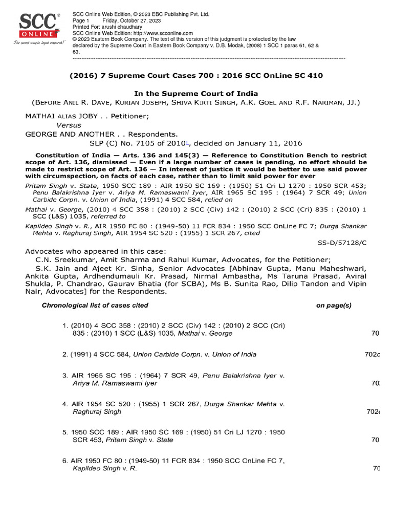 Article 136 | PDF