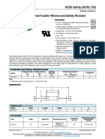 AC03 Safety (AC03..CS) : Vishay Draloric