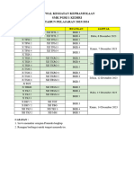 Jadwal Kegiatan Kepramukaan 2023