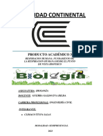 Biología - Medicion de Competencias Producto Academico 3