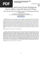 Sistem Monitoring Dan Kontrol Motor Listrik Indust