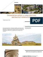 Diferencias de La Arquitectura Abstracta y Subrrealista