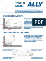 Fillet Welding Gauge Manual