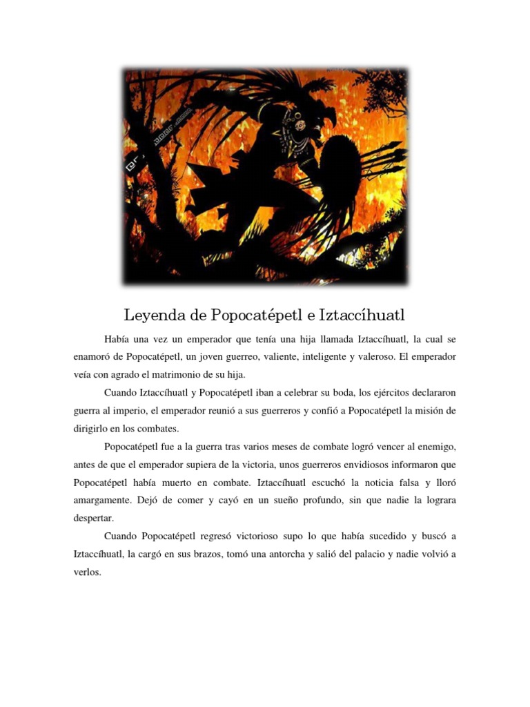 Leyenda de Popocatépetl e Iztaccíhuatl | Agitación | Violencia