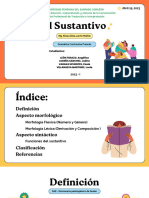 El Sustantivo - Grupo 1