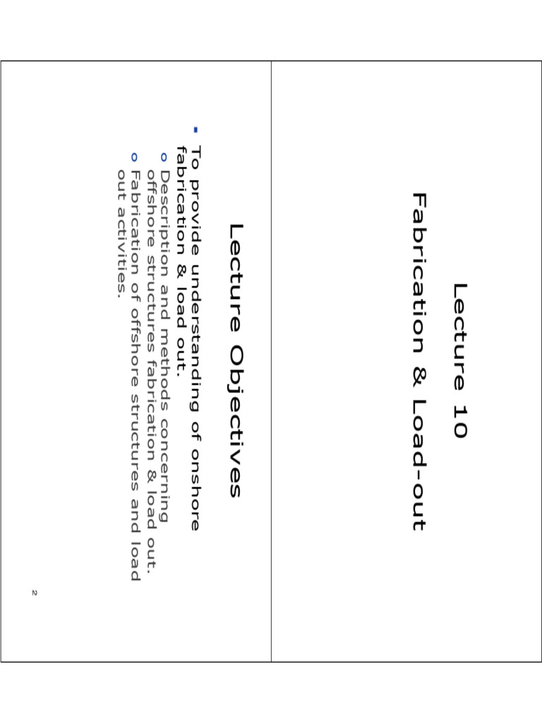 5.1 Loadout Lecture | PDF