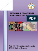 Modul Praktikum DIII TLM - Bakteriologi Klinik