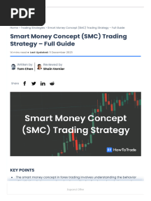 Smart Money Concept (SMC) Trading Strategy - Full Guide